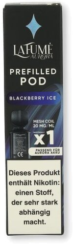 La Fume Aurora Prefilled Pod Blackberry Ice 2ml 20mg