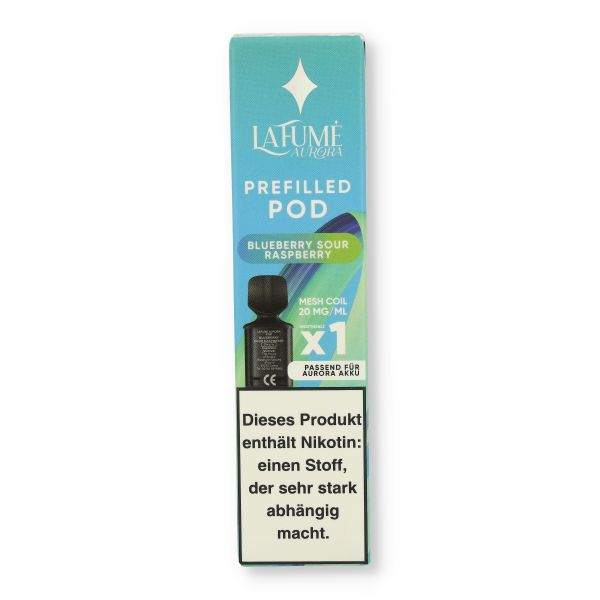 La Fume Aurora Prefilled Pod Blueberry Sour Raspberry 2ml 20mg