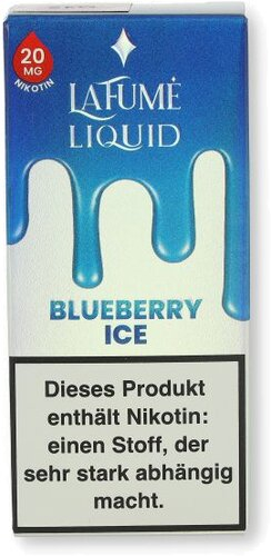 La Fume Blueberry Ice Liquid 10ml 20mg