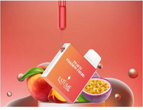 La Fume Cuatro 600 Peach Passion Fruit Einweg E-Zigarette 20mg La Fume Cuatro 600 Peach Passion Fruit Einweg E-Zigarette 20mg