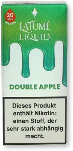 La Fume Double Apple Liquid 10ml 20mg
