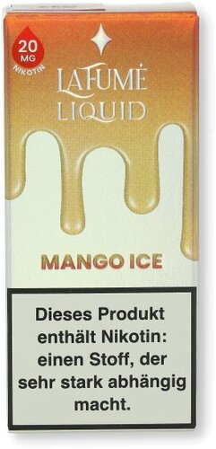 La Fume Mango Ice Liquid 10ml 20mg La Fume Mango Ice Liquid 10ml 20mg