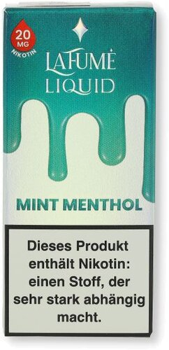 La Fume Mint Menthol Liquid 10ml 20mg