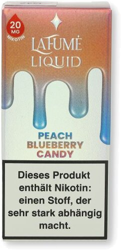 La Fume Peach Blueberry Candy Liquid 10ml 20mg La Fume Peach Blueberry Candy Liquid 10ml 20mg