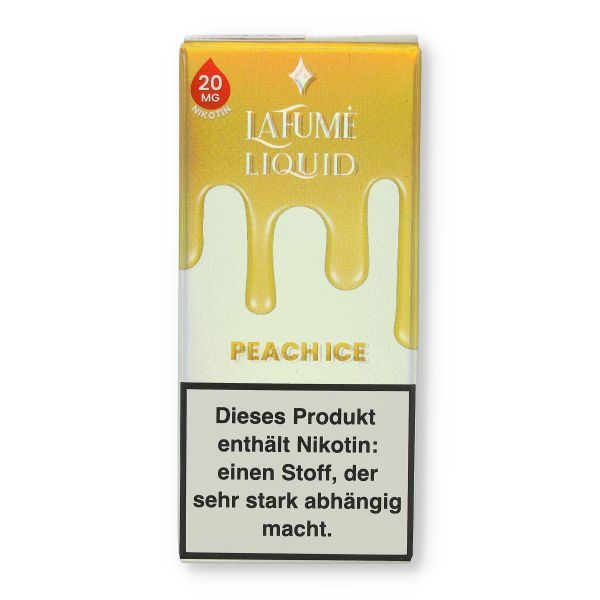 La Fume Peach Ice Liquid 10ml 20mg