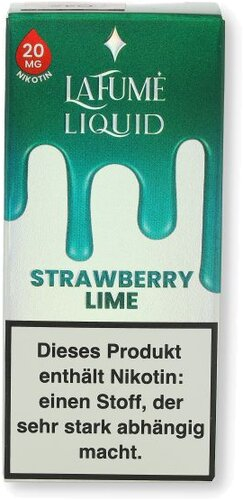 La Fume Strawberry Lime Liquid 10ml 20mg