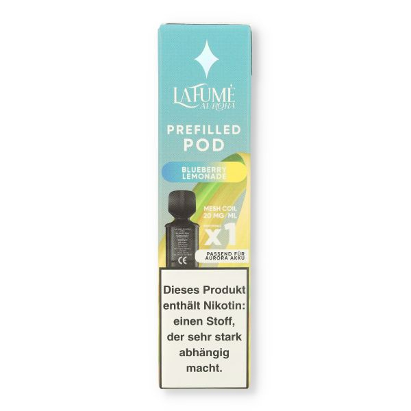La Fume Aurora Prefilled Pod Blueberry Lemonade 20mg