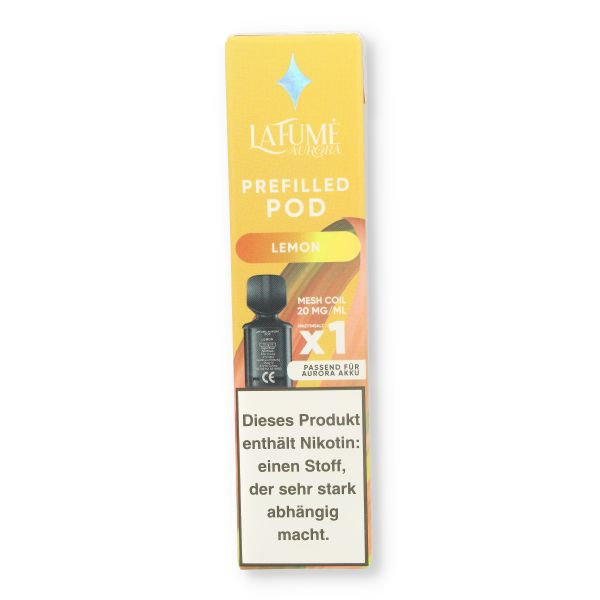La Fume Aurora Prefilled Pod Lemon 20mg