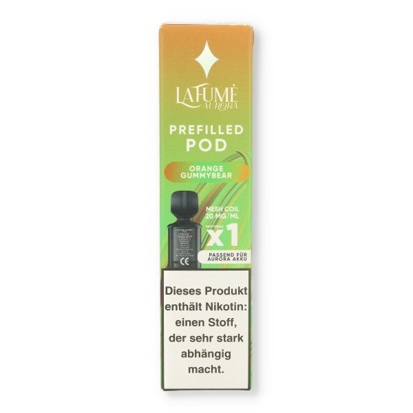 La Fume Aurora Prefilled Pod Orange Gummybear 20mg