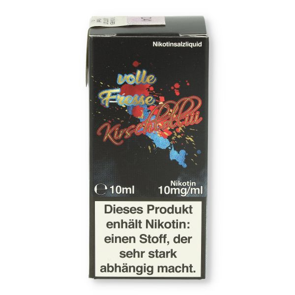 Lädla Juice volle Fresse Nikotinsalz Liquid Kirschlolliii 10ml 10mg/ml