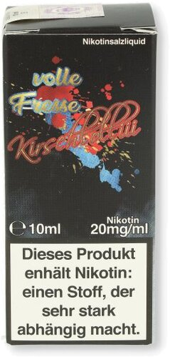 Lädla Juice volle Fresse Nikotinsalz Liquid Kirschlolliii 10ml 20mg/ml
