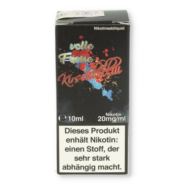 Lädla Juice volle Fresse Nikotinsalz Liquid Kirschlolliii 10ml 20mg/ml