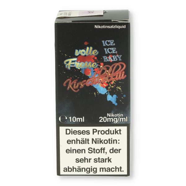 Lädla Juice volle Fresse Nikotinsalz Liquid Kirschlolliii Ice 10ml 20mg/ml