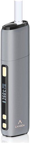 Lambda Heat Not Burn Tabakheizgerät grau Lambda Heat Not Burn Tabakheizgerät grau