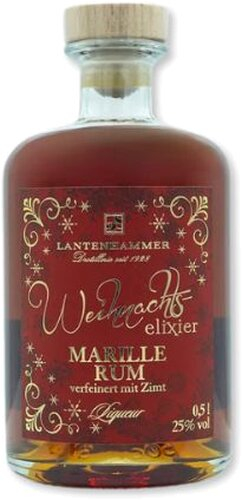 Lantenhammer Weihnachtselixier - Marille & Rum Likör 500ml