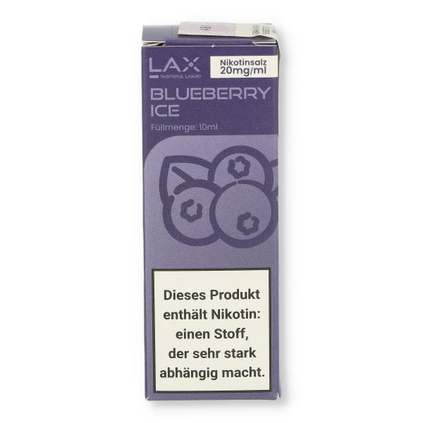 LAX Nikotinsalz Liquid Blueberry Ice 20mg/ml