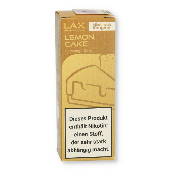 LAX Nikotinsalz Liquid Lemon Cake 10mg/ml