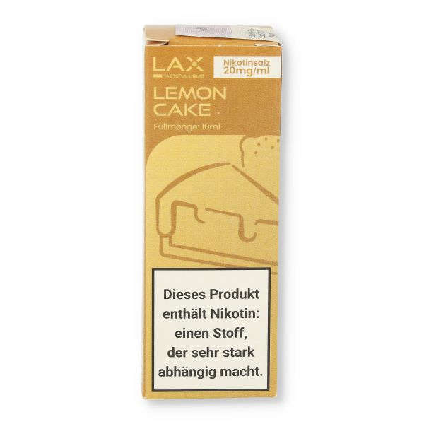 LAX Nikotinsalz Liquid Lemon Cake 20mg/ml