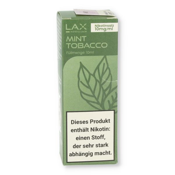 LAX Nikotinsalz Liquid Mint Tobacco 10mg/ml