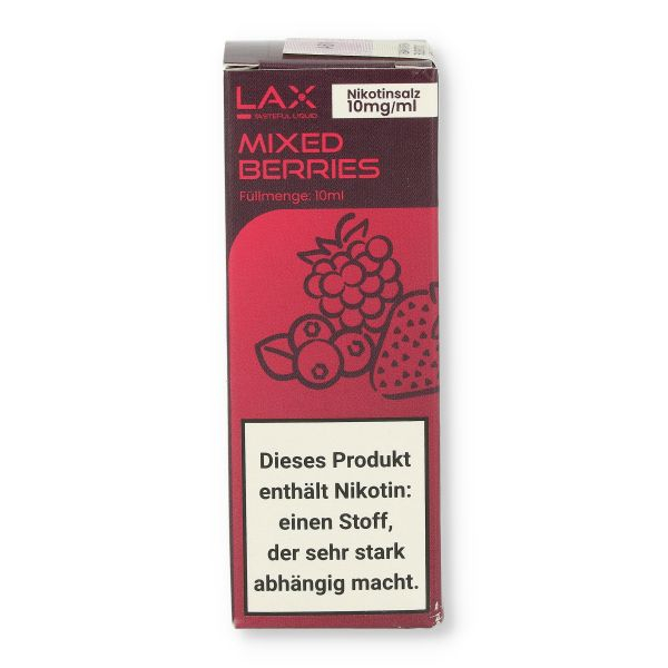 LAX Nikotinsalz Liquid Mixed Berries 10mg/ml