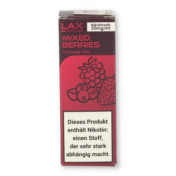 LAX Nikotinsalz Liquid Mixed Berries 20mg/ml