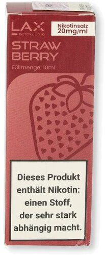 LAX Nikotinsalz Liquid Strawberry 20mg/ml