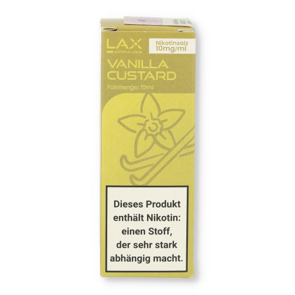 LAX Nikotinsalz Liquid Vanilla Custard 10mg/ml