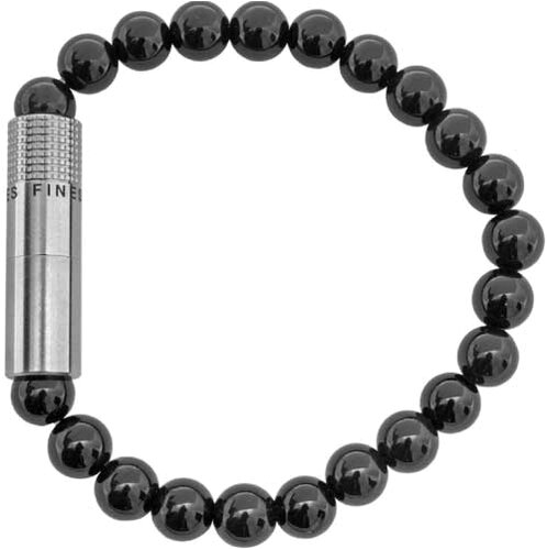 Le Fines Lames Armband Punch Bracelet M Onyx Le Fines Lames Armband Punch Bracelet M Onyx