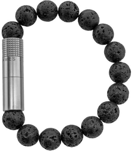 Le Fines Lames Armband Punch Bracelet S Lava 10mm