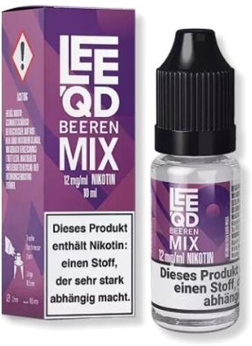 LEEQD Crazy Beeren Mix 10ml 12mg Liquid
