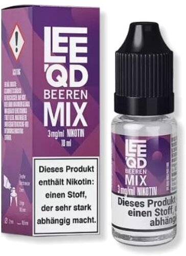 LEEQD Crazy Beeren Mix 10ml 3mg Liquid