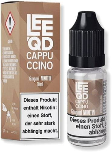 LEEQD Crazy Cappuccino 10ml 16mg Liquid