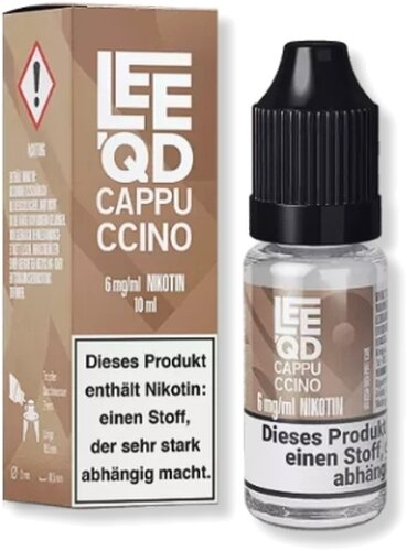 LEEQD Crazy Cappuccino 10ml 6mg Liquid