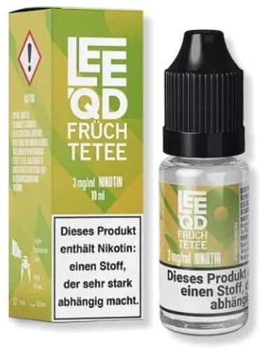 LEEQD Crazy Früchtetee 10ml 3mg Liquid