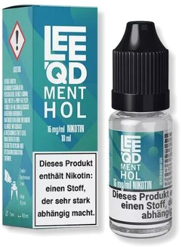 LEEQD Fresh Menthol 10ml 16mg Liquid LEEQD Fresh Menthol 10ml 16mg Liquid