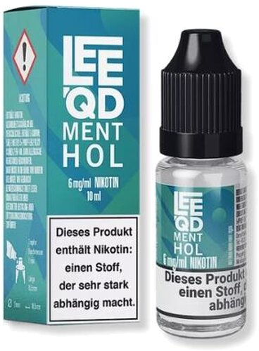 LEEQD Fresh Menthol 10ml 6mg Liquid