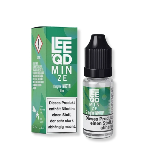 LEEQD Fresh Minze 10ml 12mg Liquid LEEQD Fresh Minze 10ml 12mg Liquid