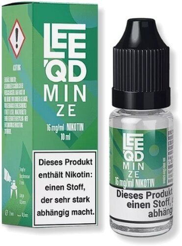 LEEQD Fresh Minze 10ml 16mg Liquid