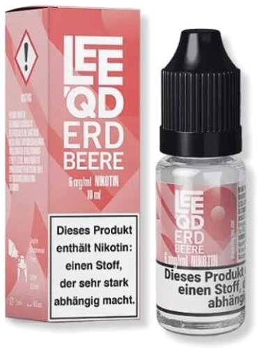 LEEQD Fruit Erdbeere 10ml 6mg Liquid LEEQD Fruit Erdbeere 10ml 6mg Liquid