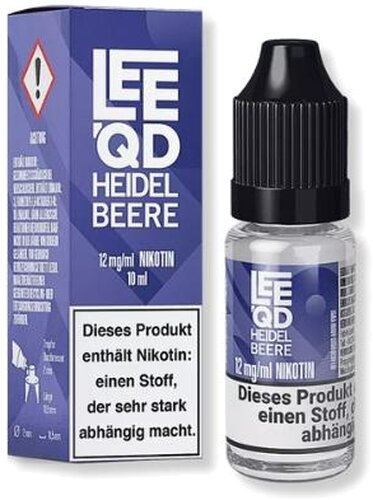 LEEQD Fruit Heidelbeere 10ml 12mg Liquid LEEQD Fruit Heidelbeere 10ml 12mg Liquid