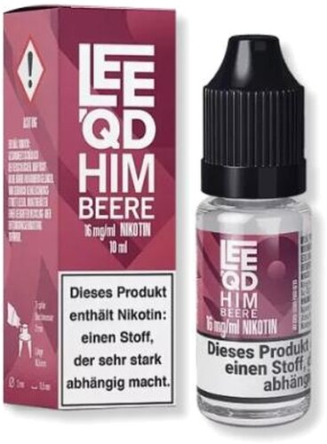 LEEQD Fruit Himbeere 10ml 16mg Liquid
