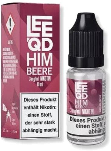 LEEQD Fruit Himbeere 10ml 3mg Liquid