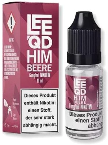 LEEQD Fruit Himbeere 10ml 6mg Liquid