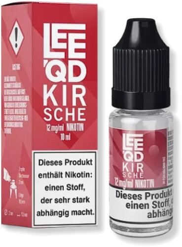 LEEQD Fruit Kirsche 10ml 12mg Liquid