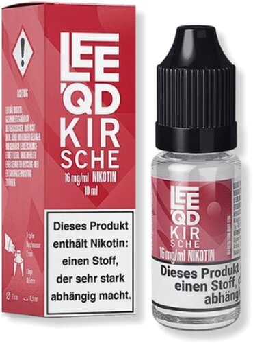LEEQD Fruit Kirsche 10ml 16mg Liquid