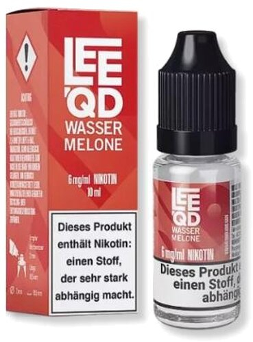 LEEQD Fruits Wassermelone 10ml 6mg Liquid