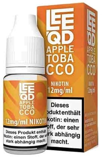 LEEQD Liquid Apple Tobacco 10ml 12mg