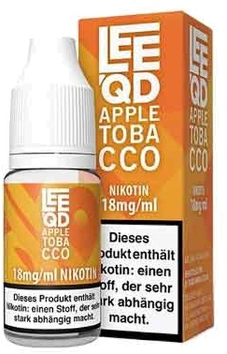 LEEQD Liquid Apple Tobacco 10ml 18mg