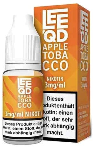 LEEQD Liquid Apple Tobacco 10ml 3mg