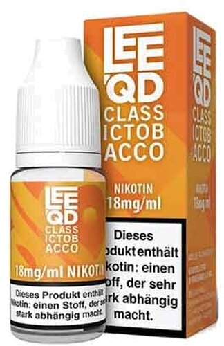 LEEQD Liquid Classic Tobacco 10ml 18mg
